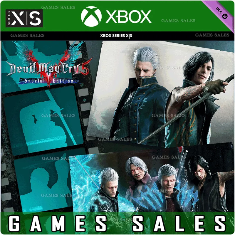 DMC5SE - COMPLETE IN-GAME UNLOCK BUNDLE XBOX SERIES X|S КЛЮЧ