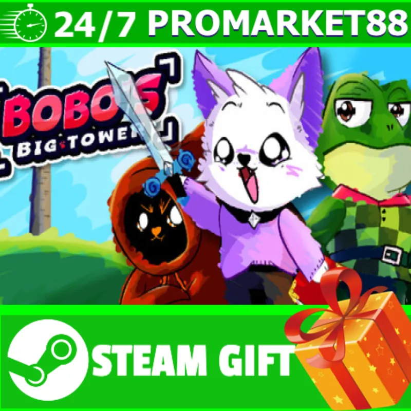 ВСЕ СТРАНЫ+РОССИЯ Bobo's Big Tower STEAM GIFT