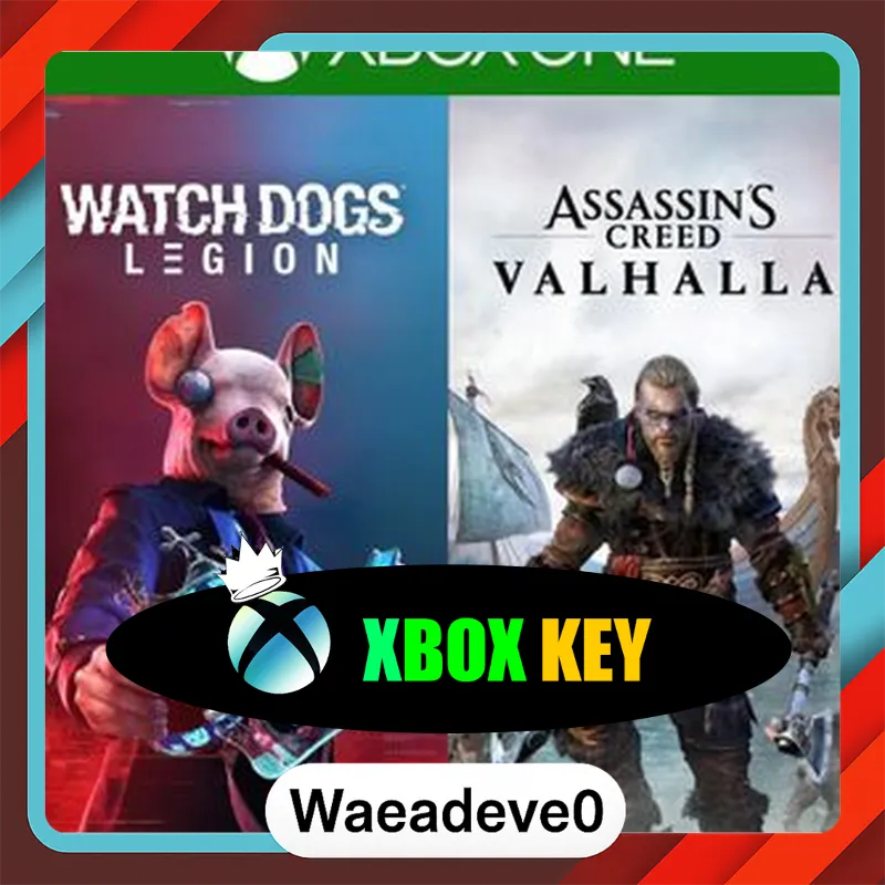 Assassin’s Creed Valhalla + Watch Dogs: Legion Bundle XBOX LIVE Key TURKEY