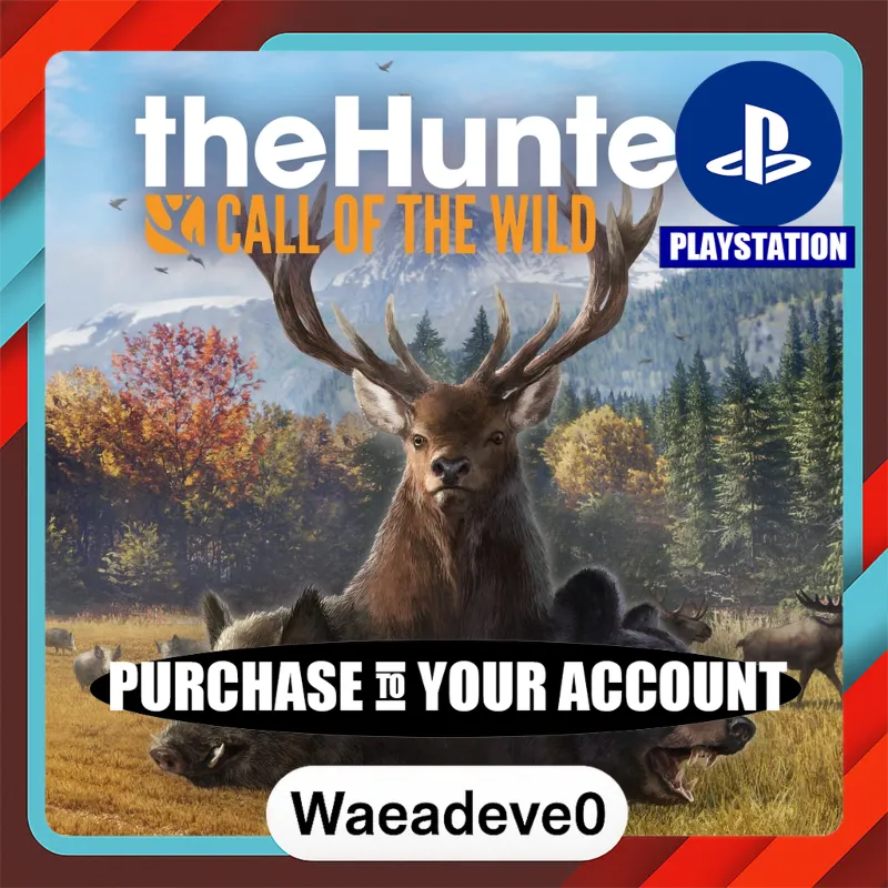 theHunter: Call of the Wild – PlayStation (PSN) – Purchase in Your Account