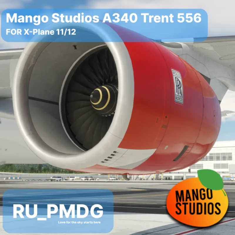 Mango Studios A340 sound pack for X-Plane 11/12