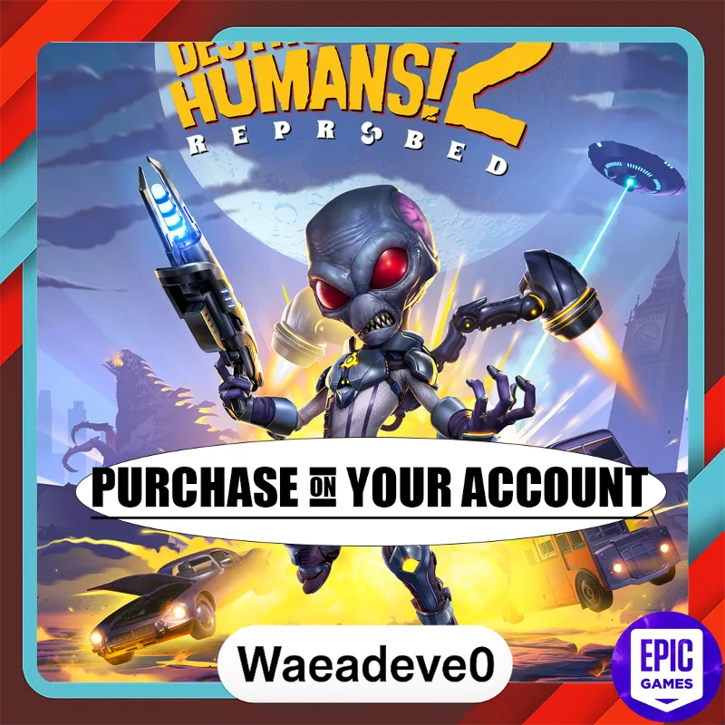Destroy All Humans! 2 - Reprobed - Epic games - Purchase on your account