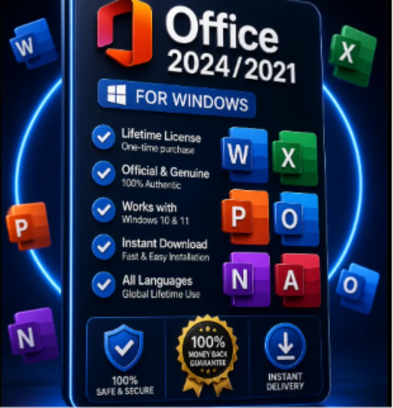 Office 2024/2021 для Windows/macOS | Партнер Microsoft | Купить лицензионный ключ