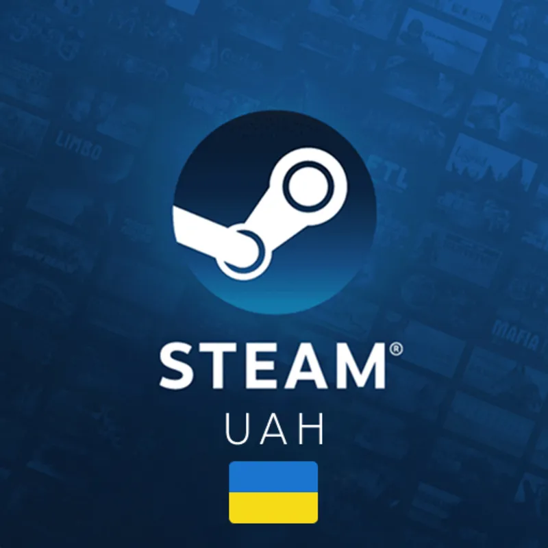 Steam УКРАИНА ГРИВНЫ UAH Пополнение Стим гривнами ₴ АВТОВЫДАЧА ₴