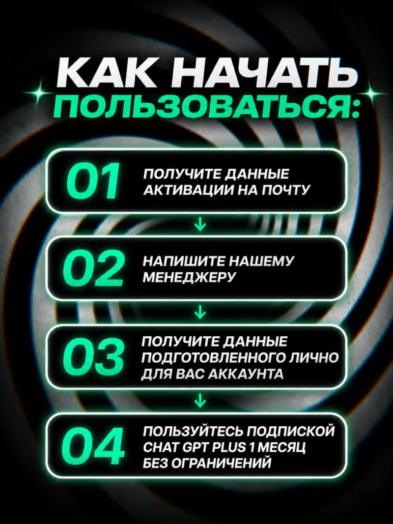 CHAT GPT PLUS | ЛИЧНЫЙ АККАУНТ | ГАРАНТИЯ 100% | 1 МЕСЯЦ
