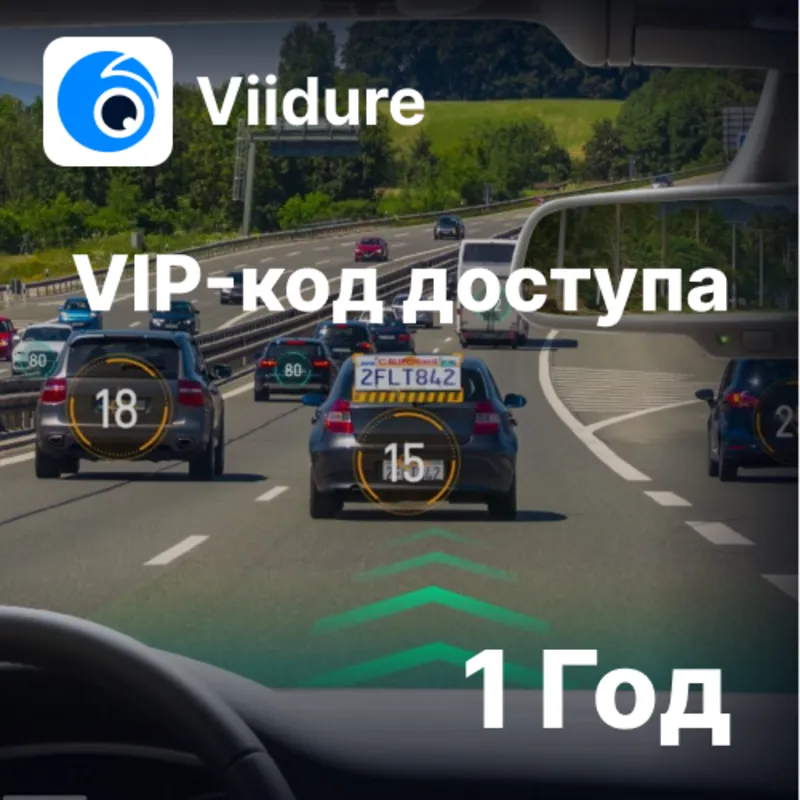 Viidure VIP код выкупа для активации платных функций на 1 год (официальный)