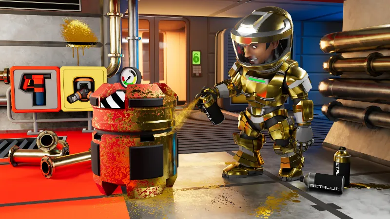 Stationeers: Supporters Metallic Spray Paints DLC