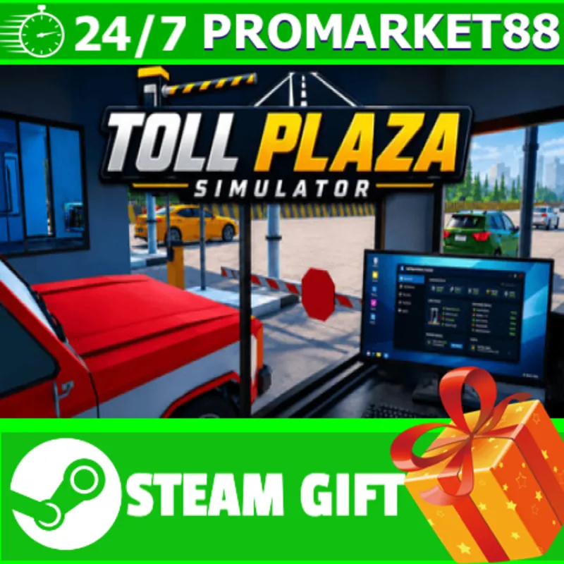 ВСЕ СТРАНЫ+РОССИЯ Toll Plaza Simulator STEAM GIFT