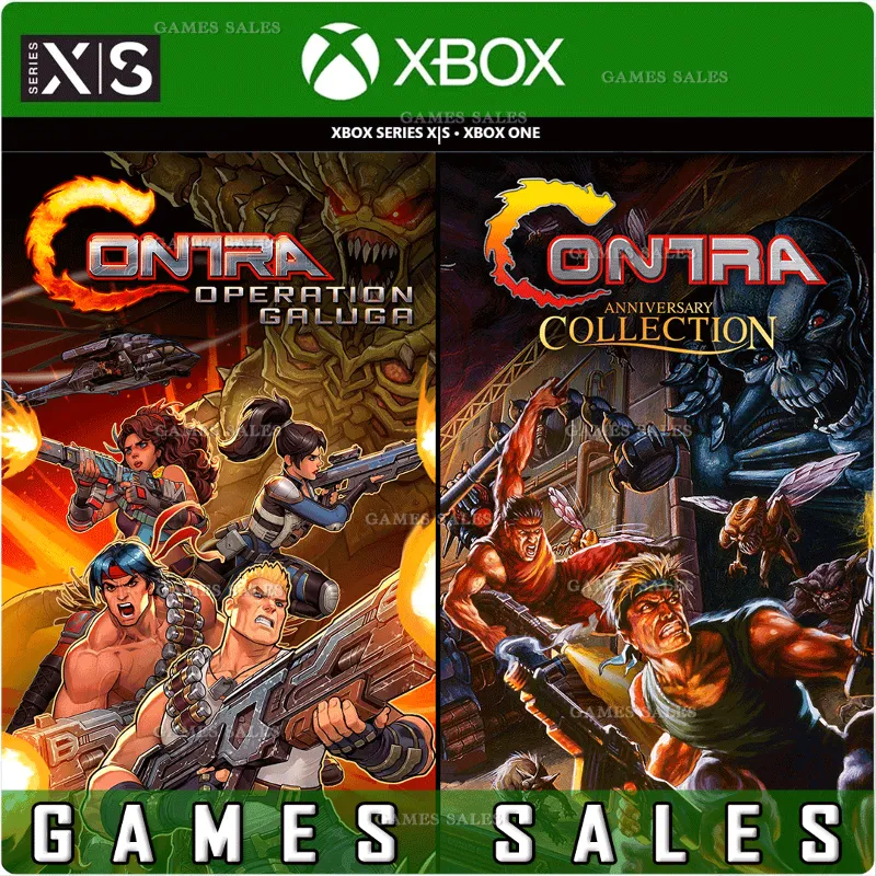 CONTRA RUN & GUN BUNDLE XBOX ONE|XS КЛЮЧ
