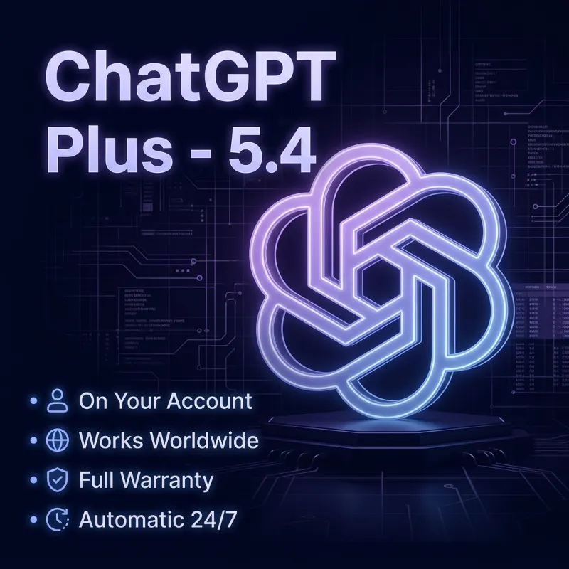 ChatGPT Plus - Codex Plus - 1 месяц - Личный аккаунт - Полная гарантия