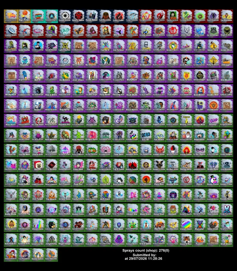 Мгновенный доступ • FN (все платформы) • 183 skins • 2600 VB • Полный доступ