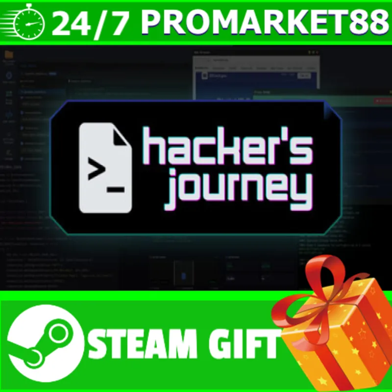 ВСЕ СТРАНЫ+РОССИЯ Hacker's Journey STEAM GIFT