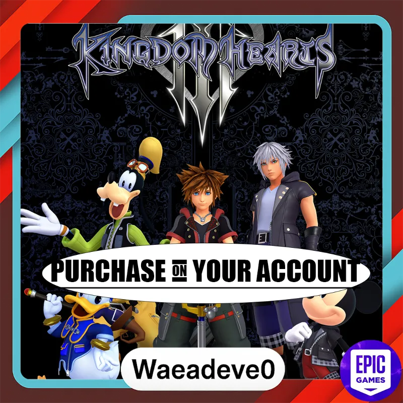 KINGDOM HEARTS III + Re Mind (DLC) - Epic games - Purchase on your account