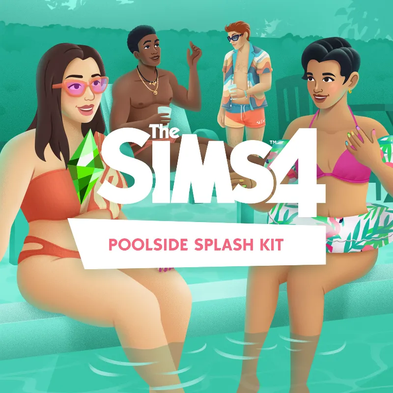 The Sims 4 Poolside Splash Kit | XBOX | На любой аккаунт