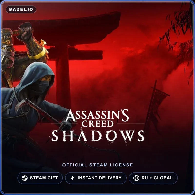 Assassin’s Creed Shadows (Steam Gift) · РФ и весь мир · Автодоставка 24/7