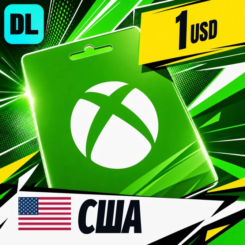Xbox Gift Card США 1 USD цифровой код — автовыдача 24/7