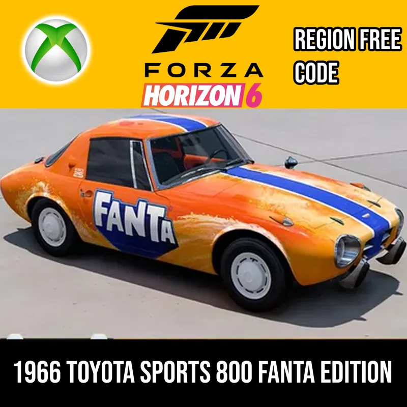 Forza Horizon 6: 1966 Toyota Sports 800 Fanta Edition XBOX SERIES XS PC GLOBAL Ключ