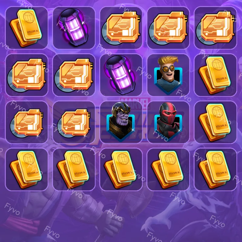 Marvel Strike Force Твич Дропс 20 Предметов Twitch Drops