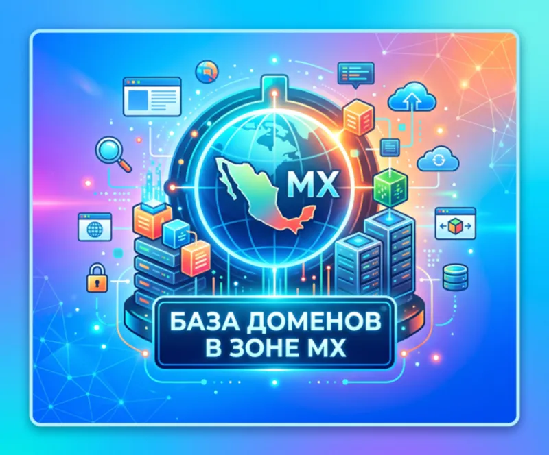 База доменов в зоне MX 2026 ( Август )
