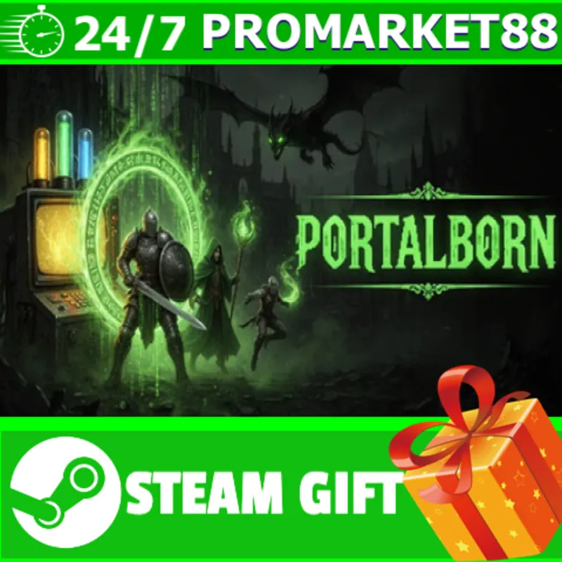 ВСЕ СТРАНЫ+РОССИЯ Portalborn STEAM GIFT