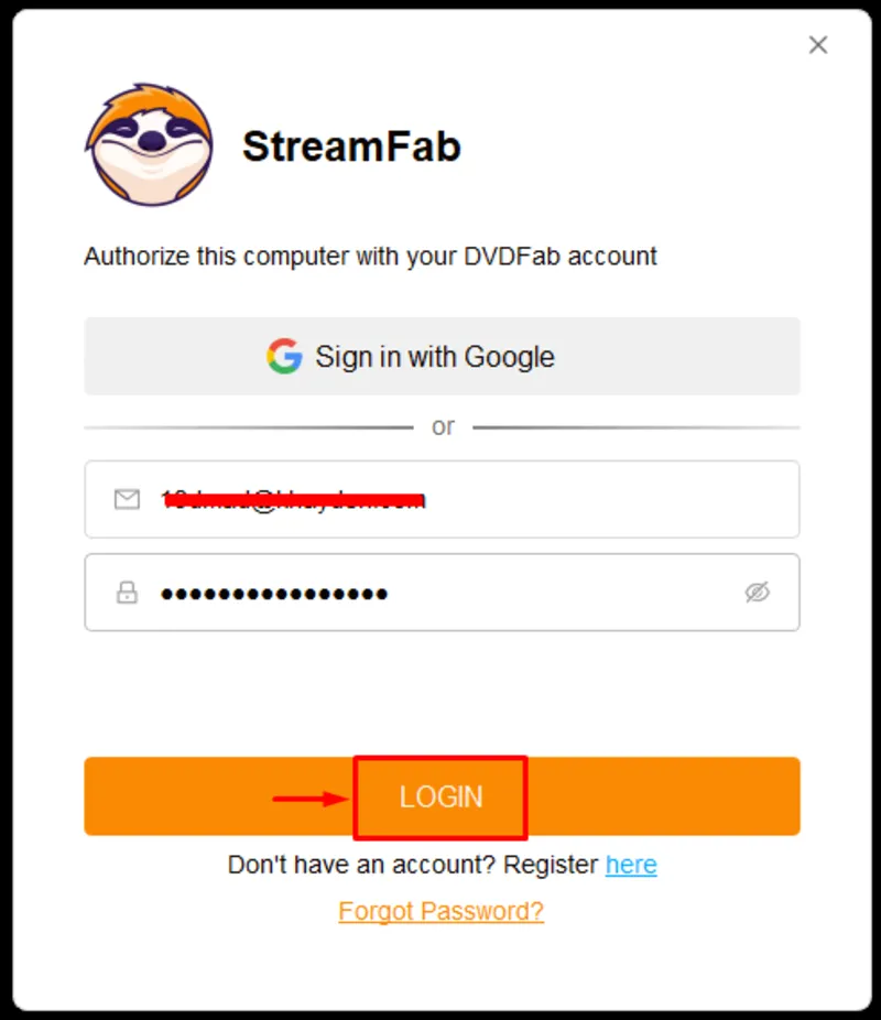 StreamFab ZDF Downloader Аккаунт