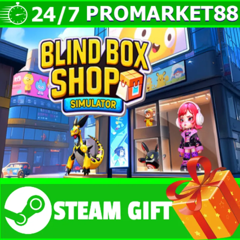 ВСЕ СТРАНЫ+РОССИЯ Blind Box Store Simulator STEAM