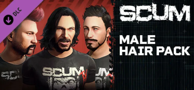 SCUM Male Hair Pack DLC / Steam Ключ / Все регионы | АВТОВЫДАЧА 24/7