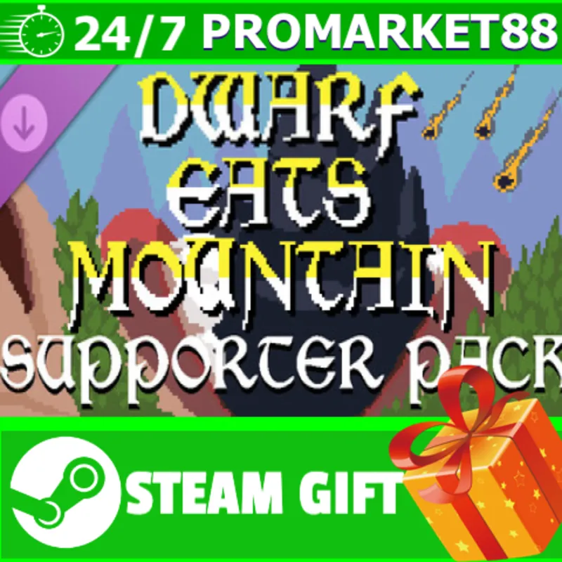 Dwarf Eats Mountain - Supporter Pack STEAM GIFT