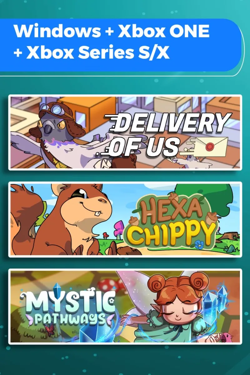 Delivery of Us + Hexa Chippy + Mystic Pathways (Bundle) | XBOX+PC | На любой аккаунт