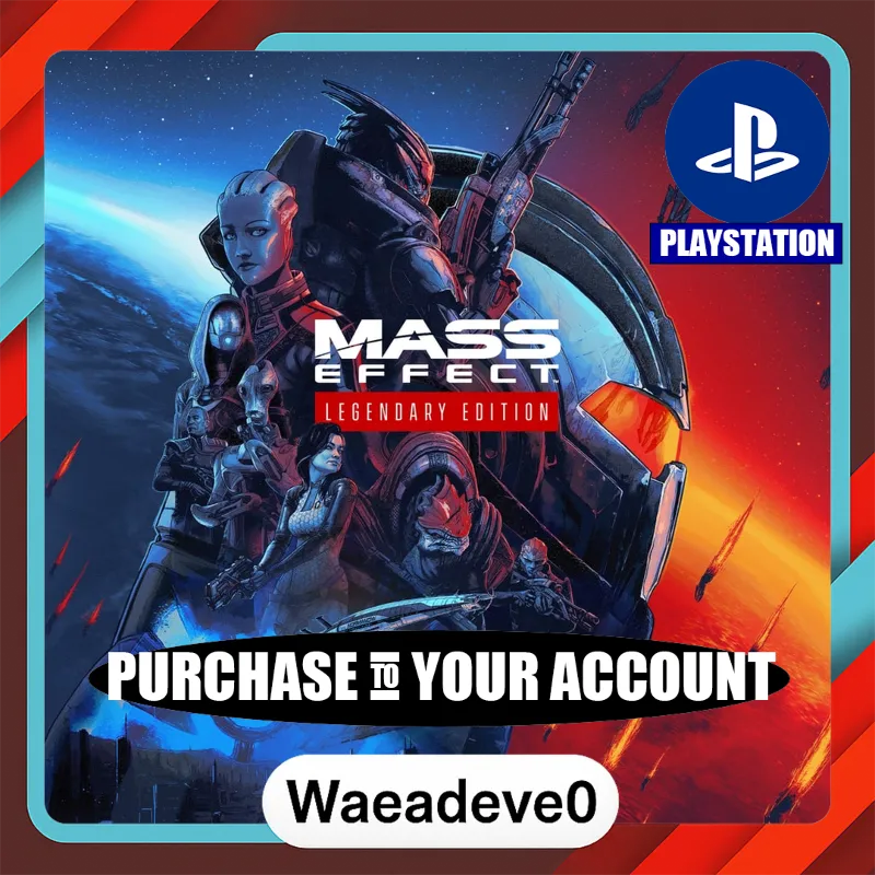 Mass Effect Legendary Edition – PlayStation (PSN) – Purchase in Your Account