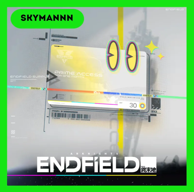 Месячный пропуск Arknights: Endfield GLOBAL