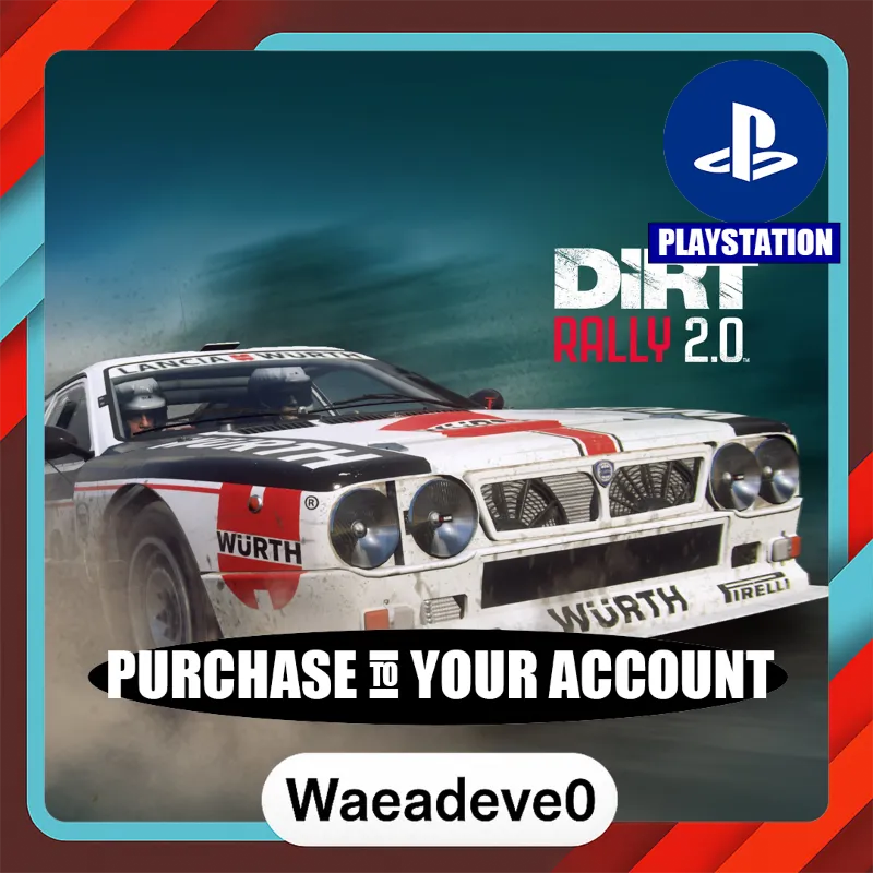DiRT Rally 2.0 – PlayStation (PSN) – Purchase in Your Account