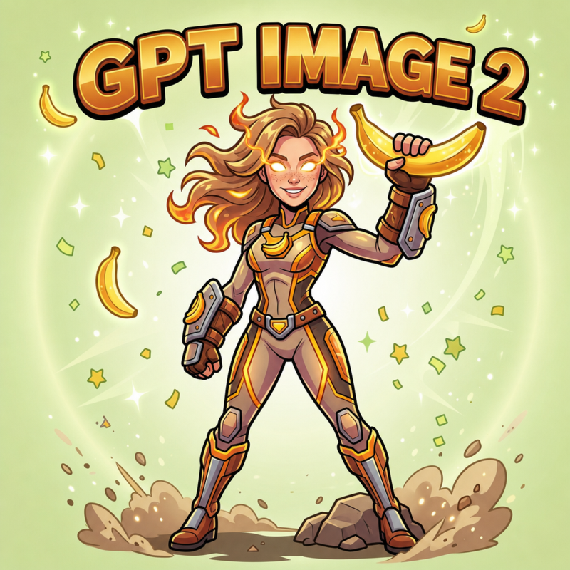 GPT Image 2 - 1500 бананов (генерация изображений нейросетью OpenAI)