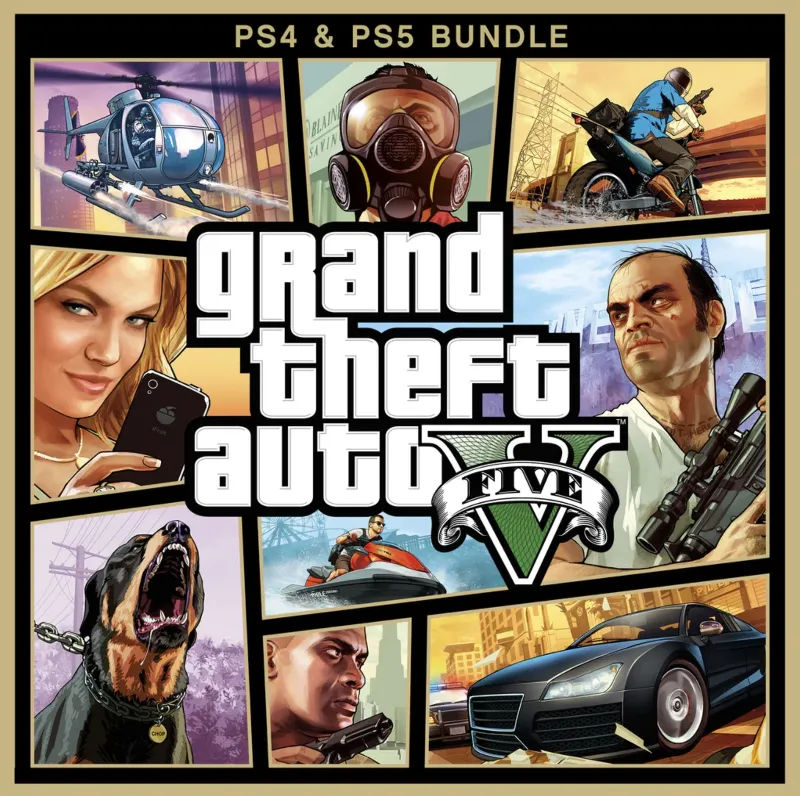 Grand Theft Auto V GTA 5 (Версия Playstation PS 5 PS 4) ПОКУПКА ИГРЫ НА ВАШ АКАУНТ