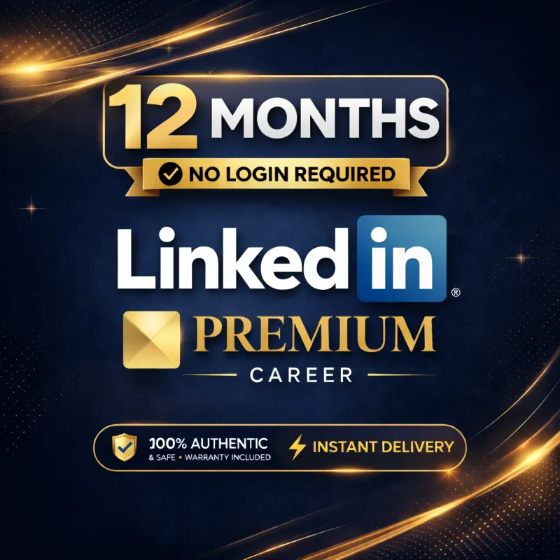 LinkedIn Premium Career – 12 Months | No Login Required | Activation via Link