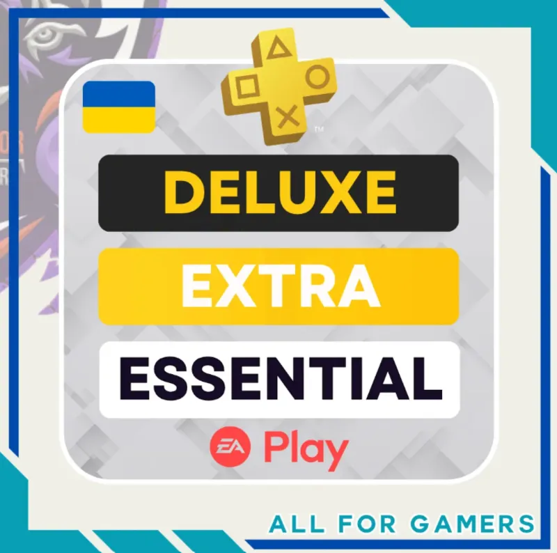 12 Months SUBSCRIPTION UKRAINE PS PLUS Delux