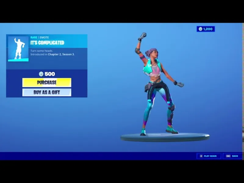 FORTNITE IT'S COMPLICATED EMOTE EPIC GAMES КЛЮЧ GLOBAL + РОССИЯ