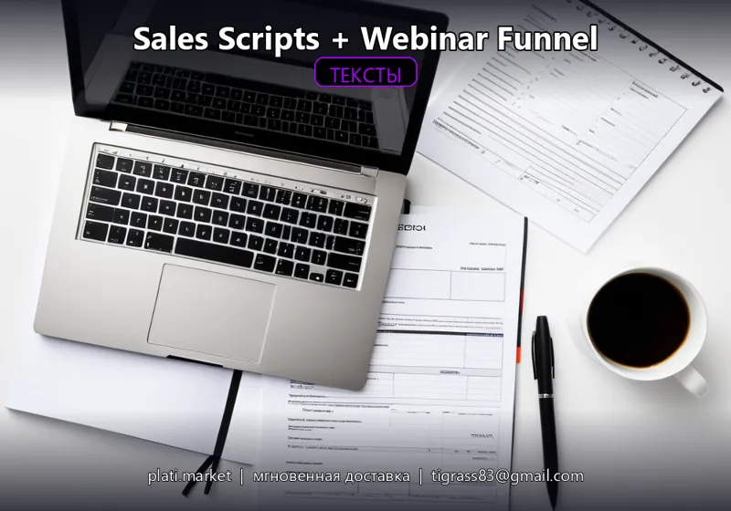 Скрипты продаж + Webinar Funnel — полная воронка