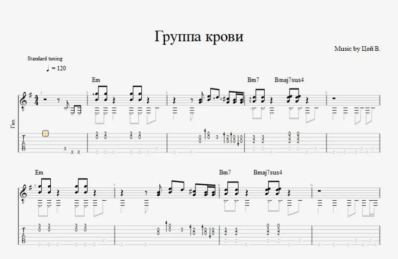 Группа крови
