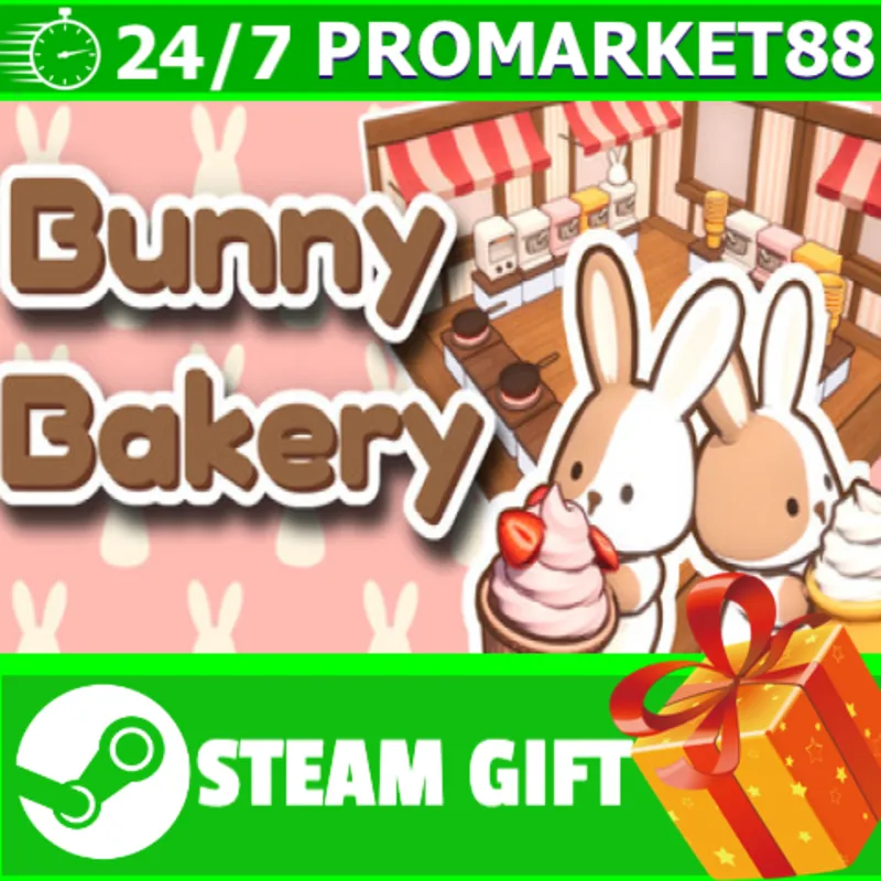ВСЕ СТРАНЫ+РОССИЯ BunnyBakery STEAM GIFT
