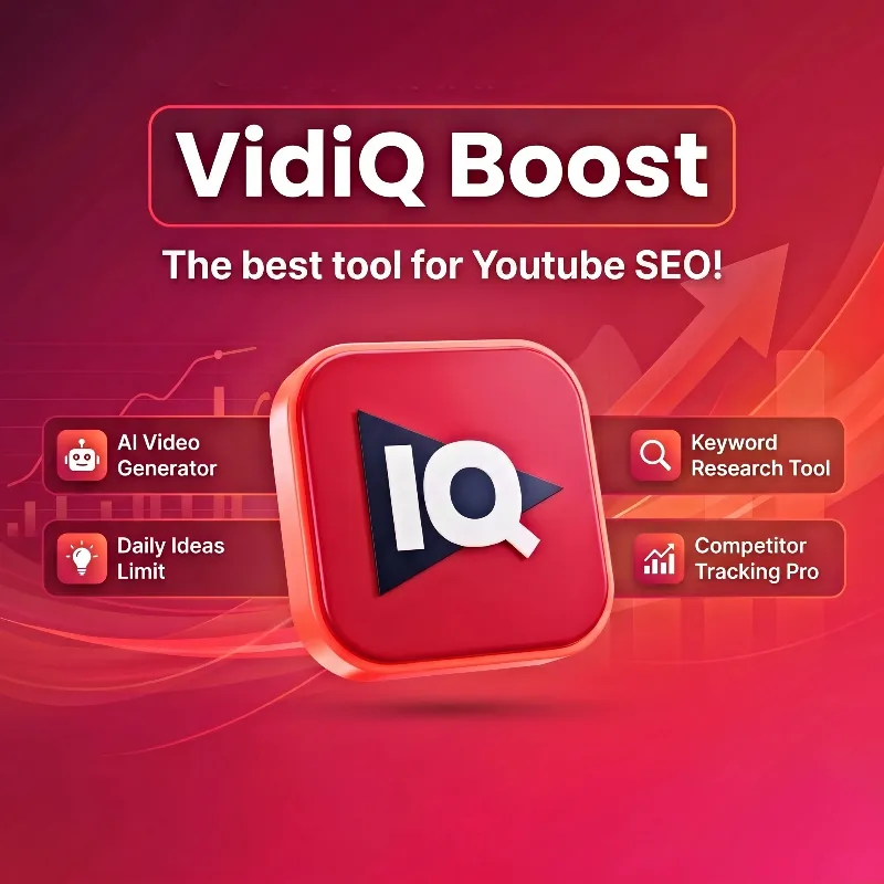 VidIQ Boost Plan – Доступ к приватному аккаунту | Срок действия 30 дней