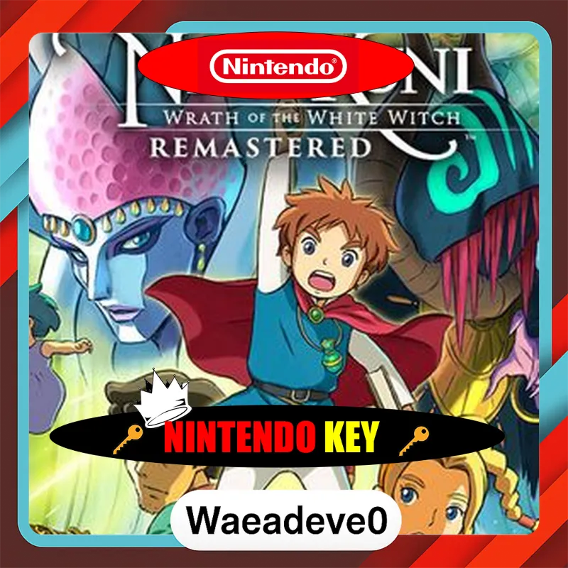 Ni no Kuni: Wrath of the White Witch Remastered (Nintendo Switch) eShop Key EUROPE
