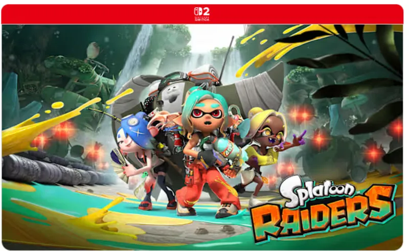 Nintendo switch 2 Splatoon Raiders