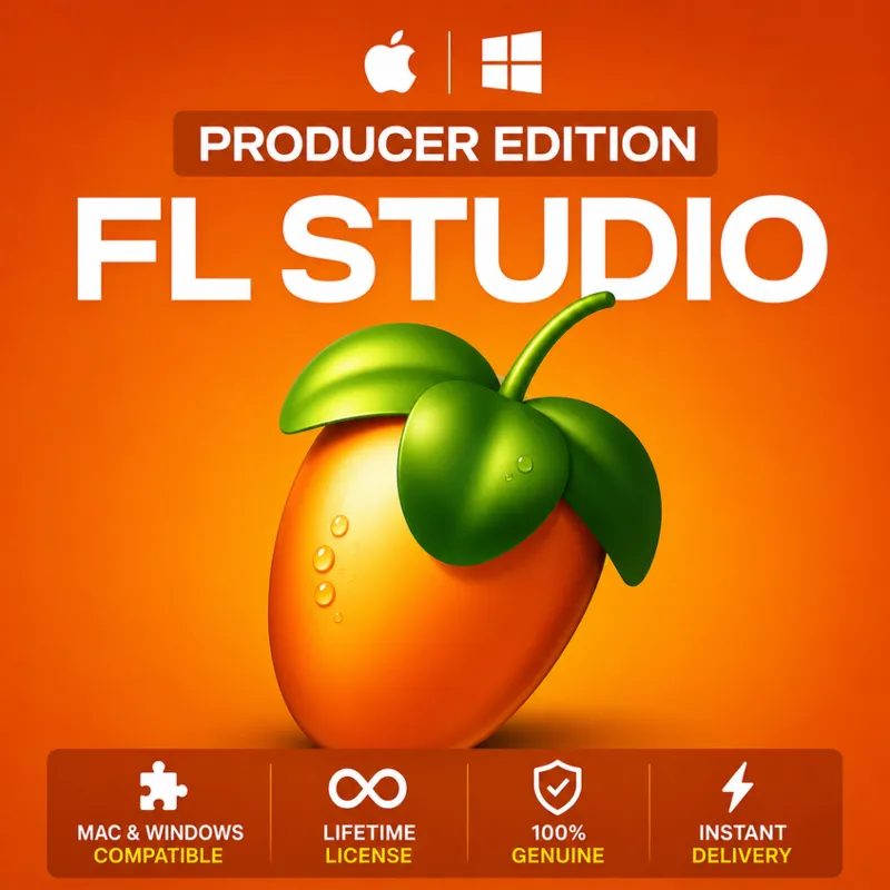 FL STUDIO 2025 PRODUCER EDITION [LIFETIME LICENSE] MAC & PC