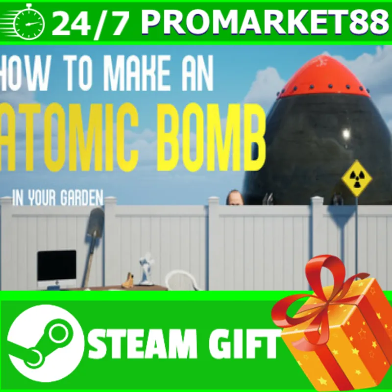 How to Make an Atomic Bomb in Your Garden STEAM GIFT