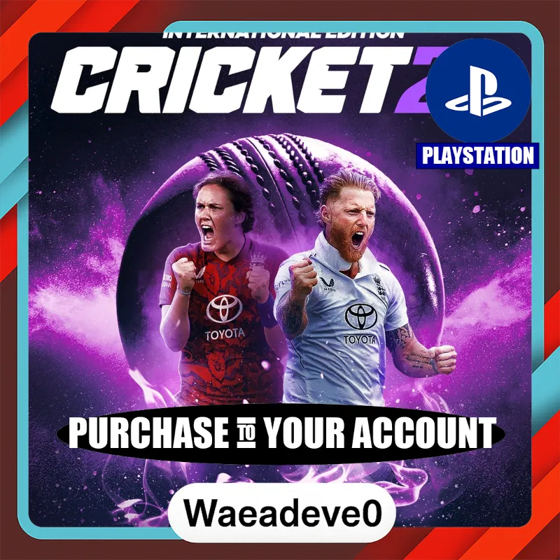 Cricket 26 - The Official Game of the Ashes – PlayStation (PSN) – Purchase in Your Ac