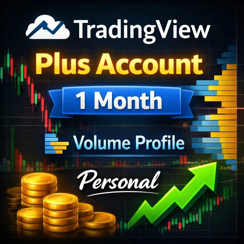TradingView Plus Аккаунт | 1 Месяц | Volume Profile | Личный