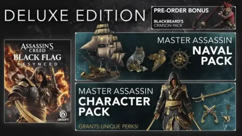 ASSASSIN'S CREED BLACK FLAG RESYNCED DELUXE EDITION | STEAM