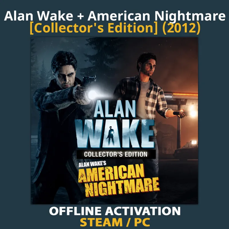 Alan Wake + American Nightmare [Collector's Edition] (2012)