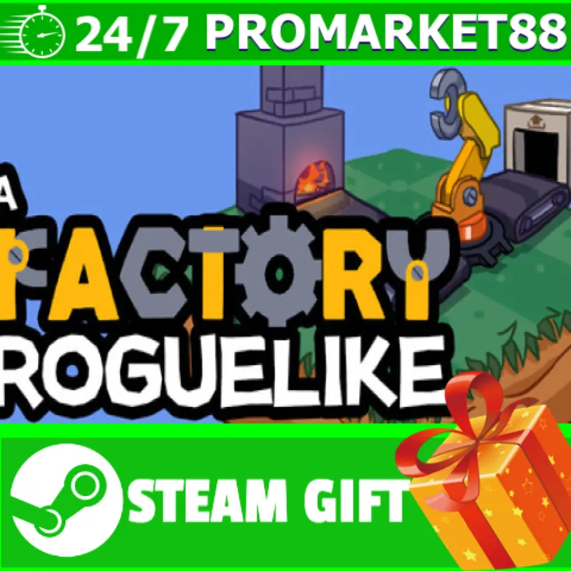 ВСЕ СТРАНЫ+РОССИЯ A Factory Roguelike STEAM GIFT